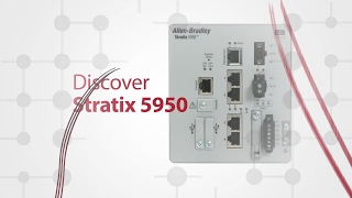 Stratix 5950 For Network Connectivity and Security  SPS IPC Drives 2016 [upl. by Akihsar]