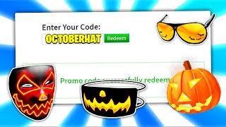 ALL NEW OCTOBER Roblox Promo Codes on ROBLOX 2021  Hidden Roblox Promo Codes 2021 [upl. by Knowles639]