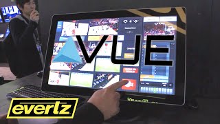 VUE User Interface  IBC 2016 Product Spotlight [upl. by Ahsirt]