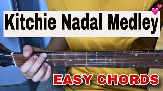 Kitchie Nadal Medley  EASY GUITAR TUTORIAL [upl. by Possing]