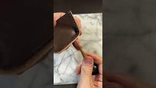 Handcrafting  Two small leather goods asmr making [upl. by Arinaid]