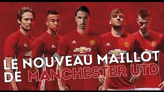 Le nouveau maillot domicile de Manchester United [upl. by Htedirem]