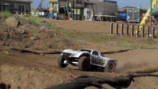 62 cc HPI Baja 5T First dirt session [upl. by Roselia]