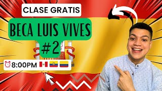 ✅7 pasos para aplicar a la beca Luis Vives 2023 [upl. by Greenebaum349]