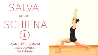 Yoga Schiena  1° lezione  Spazio amp mobilità  Hatha Yoga Posturale [upl. by Odraleba]