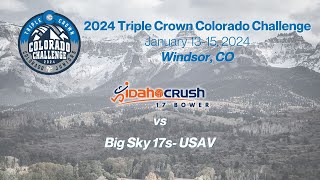 COLORADO CHALLENGE  Idaho Crush 17 Bower vs Big Sky 17s  USAV [upl. by Shushan619]