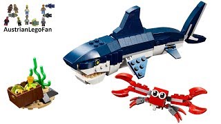 Lego Creator 31088 Deep Sea Creatures Speed Build [upl. by Cynthie580]