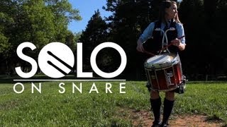 Solo On Snare [upl. by Hewet]