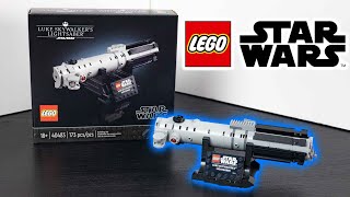 LEGO Star Wars Luke Skywalkers Lightsaber 40483 REVIEW [upl. by Emmanuel]