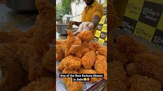 One of the Best Kurkure Momos in Delhi😳🥵 Indian Street Food [upl. by Eisenhart]