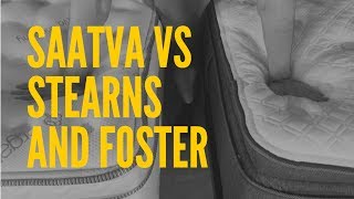 Saatva Vs Stearns and Foster [upl. by Rooney]