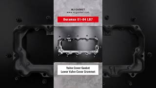 Duramax LB7 0104 Valve Cover Gaskets amp Lower Valve Cover Grommets Installation mjgasket duramax [upl. by Dara]