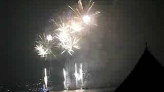 4 July 2008 Fireworks NYC Part 1 [upl. by Ahsienot1]