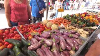 El Campello Alicante Spain  Sunday Market  Mercadillo de los domingos [upl. by Dudden]