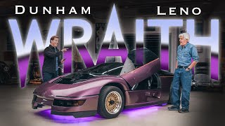 Jay Leno amp Jeff Dunham Unveil The Wraith The Most Mysterious Movie Car  Jay Lenos Garage [upl. by Eirual]