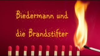 Max Frisch Biedermann und die Brandstifter  Fernsehstück [upl. by Daph]