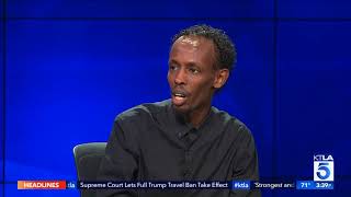 Barkhad Abdi on how his life has Changed since an Oscar Nomination [upl. by Llenart]