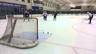 Tampa Bay Lightning onetimer practice [upl. by Sueddaht]