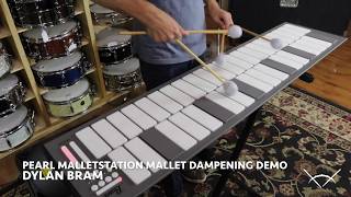 Pearl MalletSTATION EM1 Mallet Dampening Demo [upl. by Steward]