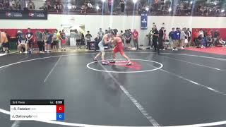 2024 U23 GrecoRoman Nationals Richard Fedalen vs James Dalrymple 67 KG 3rd Place Bout [upl. by Mloc]