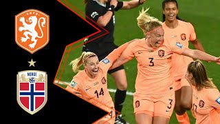 De eerste wedstrijd van het vrouwen WK😍  Nederland vs Noorwegen  World Cup [upl. by Yasnil]