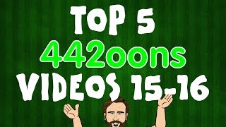 TOP 5 442oons Videos 20152016 Football Cartoons [upl. by Niamert]