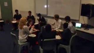 Shenton College Deaf Education Centre DRUMBEAT Performance [upl. by Neelia454]