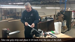 How To Regrip Your Golf Clubs TUTORIAL [upl. by Schonfeld]