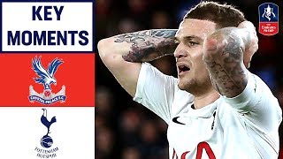 Crystal Palace 20 Tottenham  Key Moments  Emirates FA Cup 1819 [upl. by Eilak]