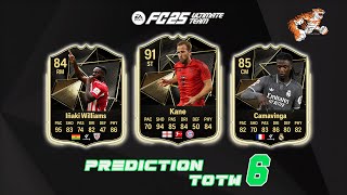 EA FC 25 Predictions Team of the Week 6 TOTW [upl. by Alled177]