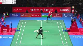 奈良岡功大 vs シーユーチ Highlights バドミントン JAPAN OPEN 2023 準々決勝 [upl. by Zysk]