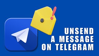 How to Unsend a Message on Telegram Chat Deleting a Message on Both Sides in Any Personal Chat [upl. by Poree117]