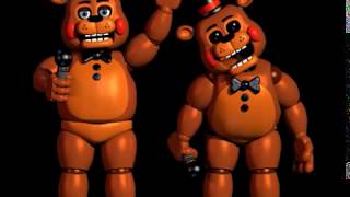 Freddys voice NOT ALL singing FNaF song [upl. by Henryk362]