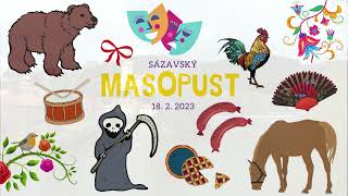 Sázavský Masopust 1822023 [upl. by Kemeny445]