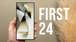 Galaxy S24 Ultra  First 24 Things To Do Tips amp Tricks [upl. by Ykcir]