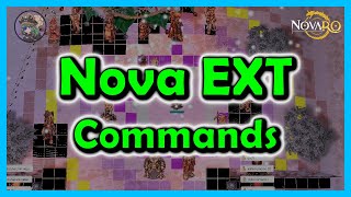 NovaEXT Commands 3  NovaRO [upl. by Lanae]