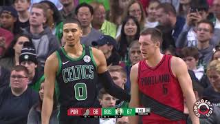 Portland Trail Blazers vs Boston Celtics  Al Horford Buzzer Beater  February 4 2018 [upl. by Okire]