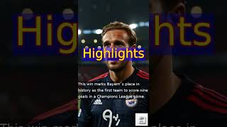 Bayern Munichs Historic 92 Victory Over Dinamo Zagreb ⚽🔥  Match Highlights amp Stat [upl. by Kial]