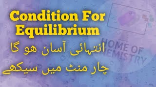 Condition For equilibrium Class 10th [upl. by Einon]