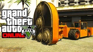 GTA 5 Online Secret Cars quotHVY CUTTERquot GTA V [upl. by Nelak]