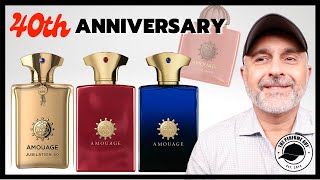 20 ALL TIME GREATEST AMOUAGE FRAGRANCES  40 Years Of Perfumes  Happy 40th Anniversary [upl. by Katusha]