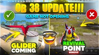 NEW UPDATE IN FREE FIRE  GAME NOT OPENING  OB38 FULL DETAILS  Garena Free Fire [upl. by Bever177]