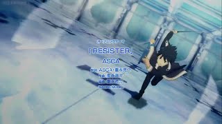 Sword Art Online III  Alicization  Opening 2 Resister  ASCA [upl. by Ermin]