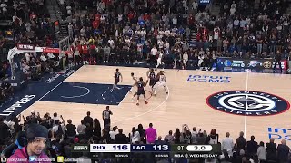 FlightReacts To SUNS at CLIPPERS  FULL GAME HIGHLIGHTS  October 23 2024 [upl. by Olimpia439]