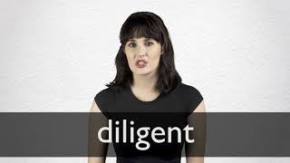 How to pronounce DILIGENT in British English [upl. by Ailey]