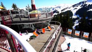 Panorama Kitzbühel Berg Mountain Hahnenkamm Kitzbühel Österreich Austria [upl. by Nancee210]