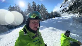 Best day of the Bansko season 2024 so far snow report from the ski road [upl. by Topping467]