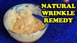 ANOTHER DIY ANTI AGING FACE MASK HOMEMADE  FOLLOW these NATURAL REMEDIES FOR WRINKLES ON FACE [upl. by Yarak]