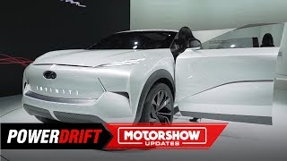 Infiniti QX Inspiration Concept  Future of crossover design  2019 Detroit Auto Show  PowerDrift [upl. by Sillihp]