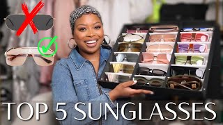 Top 5 Sunglasses Luxury and Affordable Recommendations  BEST Amazon Sunglasses  GeranikaMycia [upl. by Khalil]